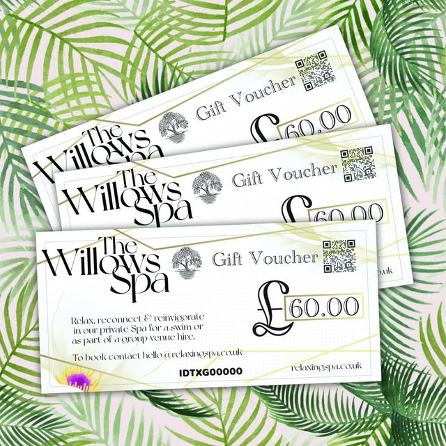 The Willows Spa gift voucher